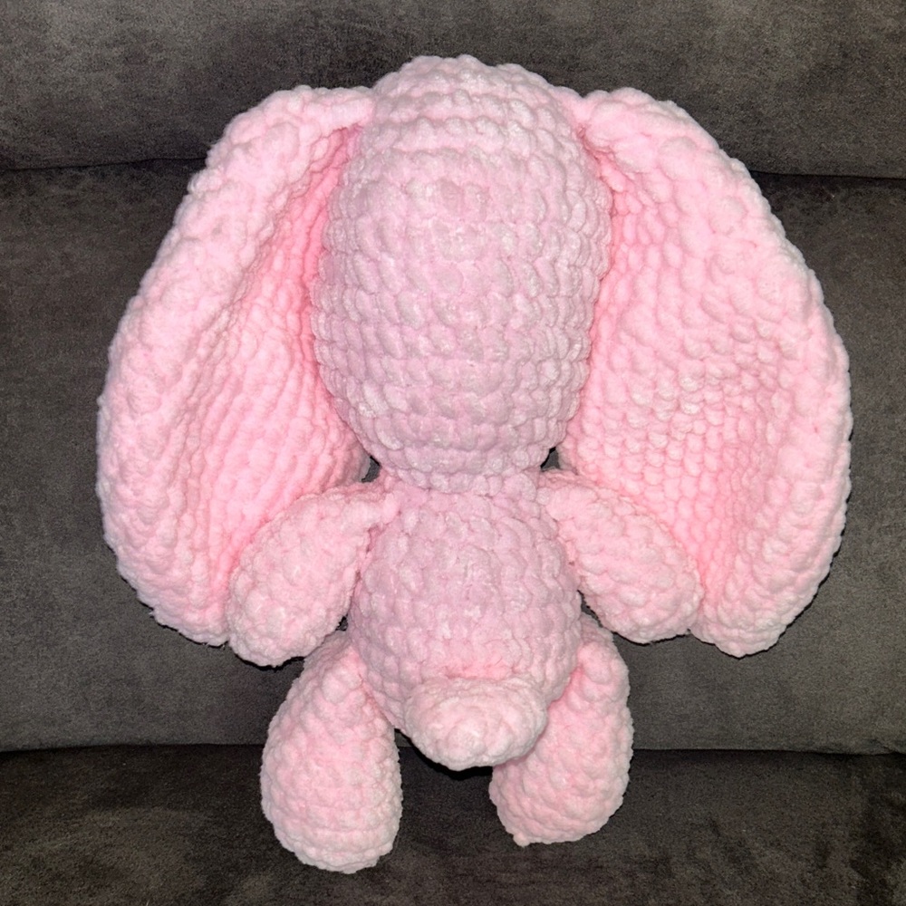 Crochet Floppy Ear Rabbit - Picture 5 of 5